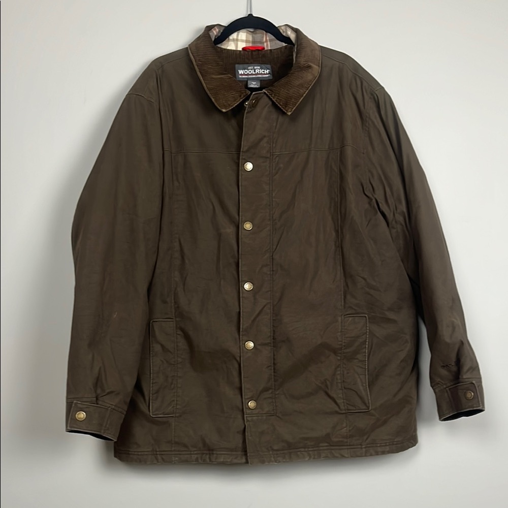 Woolrich Men's Brown Barn Chore Jacket / Flannel Lined / SZ XL‎